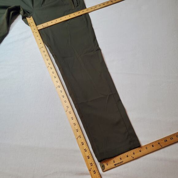 Lululemon Men's Size M Great Wall Pant 32" Dark Olive M5903S - Picture 3 of 8